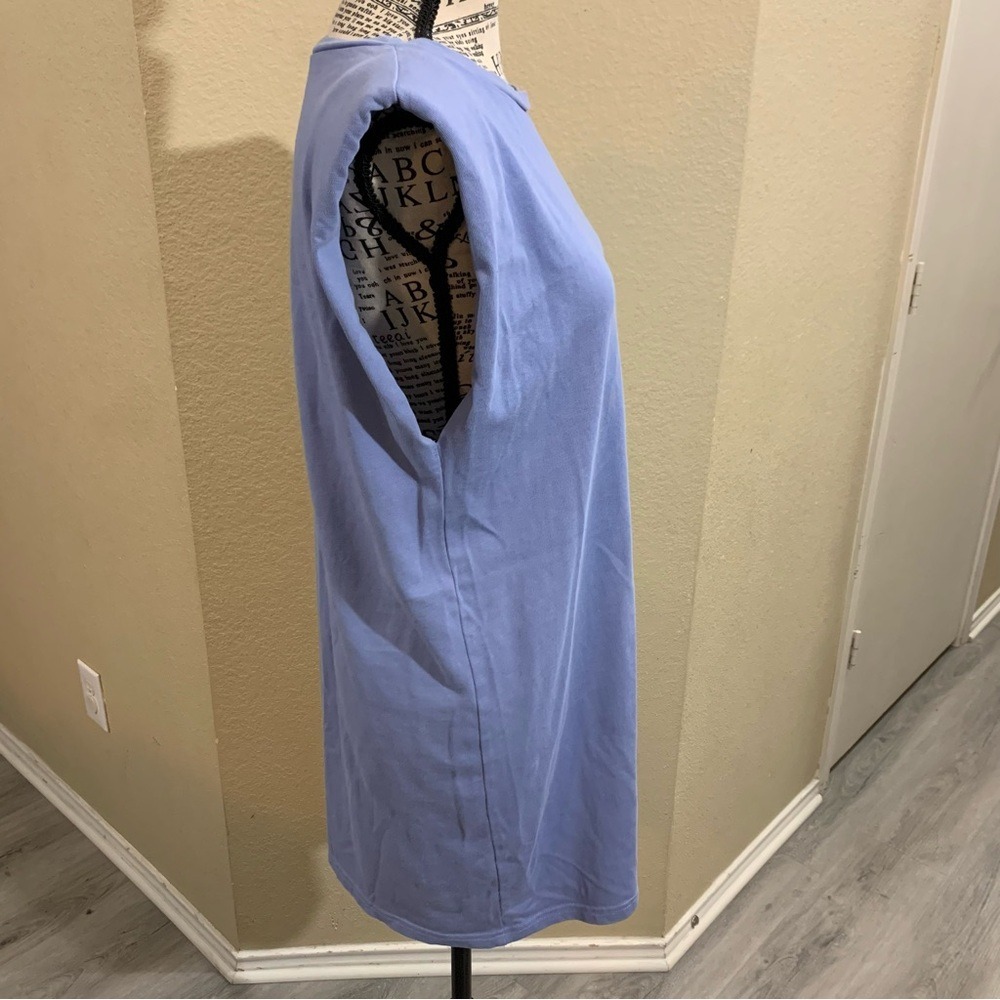 Zara Sky Blue Cap Sleeve Mini Dress‎ - Picture 2 of 8